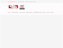 Tablet Screenshot of hsh.at